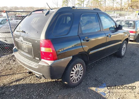 2008 Kia Sportage Lx V6 z USA, uszkodzony, nr VIN KNDJE723987519878